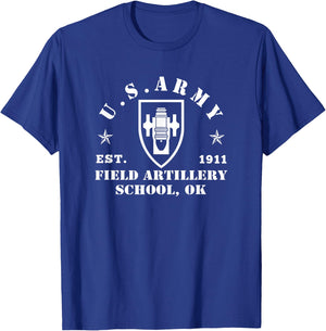 Fort Sill Ok Field Artillery School King Of Battle T-Shirt - T-Shirt | Royal
