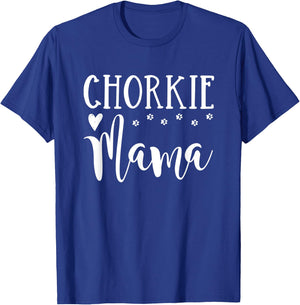 Chorkie Dog Mom - Cute Chorkie Mama Men Women Kids T-Shirt - T-Shirt | Royal