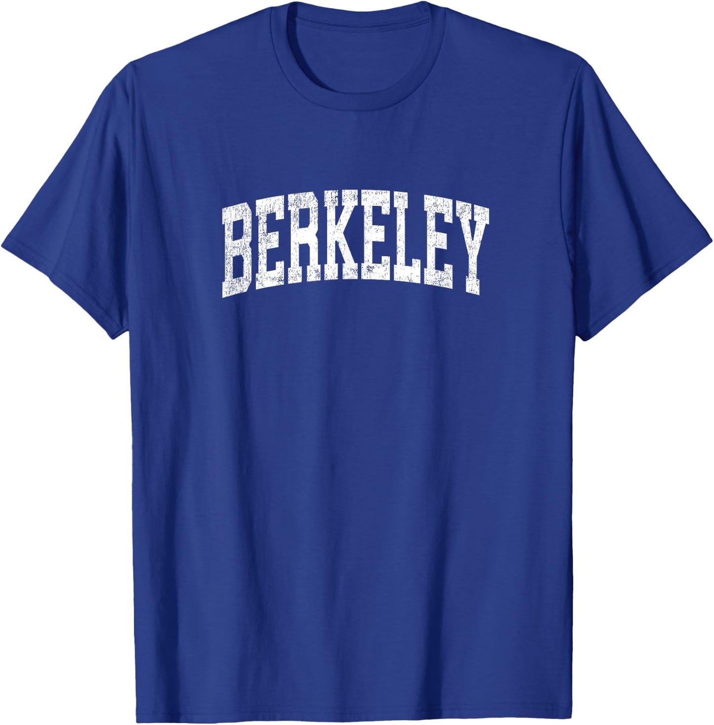 Berkeley California CA Vintage Athletic Sports Design T-Shirt - T-Shirt | Royal