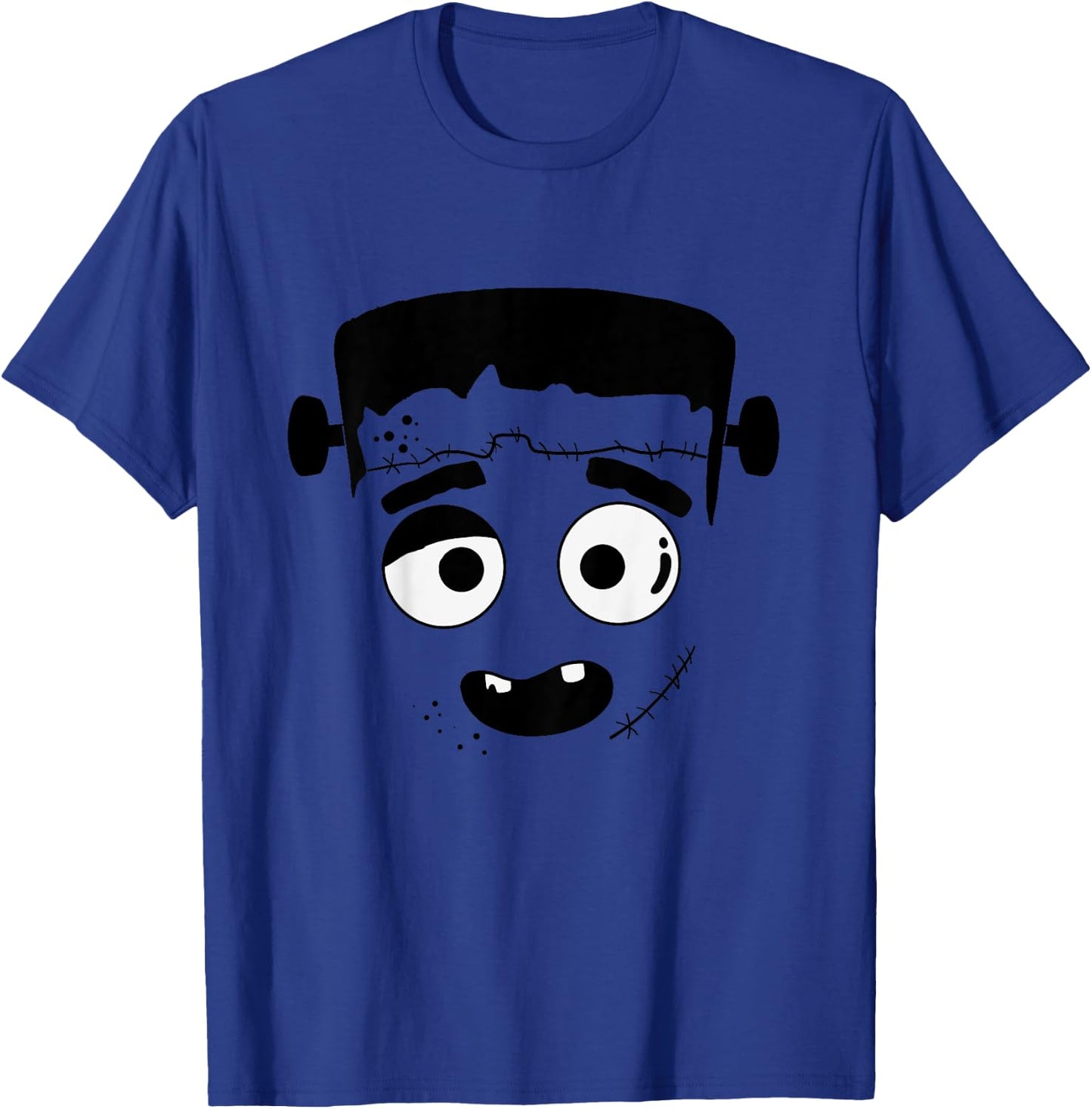 Frankenstein Monster Cool Halloween Costume for Boy Girl Kid T-Shirt - T-Shirt | Royal