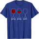 Going Going Gone Red Wine T-Shirt - T-Shirt | Royal