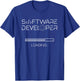 Software Developer Loading Programmer Engineer Developing T-Shirt - T-Shirt | Royal