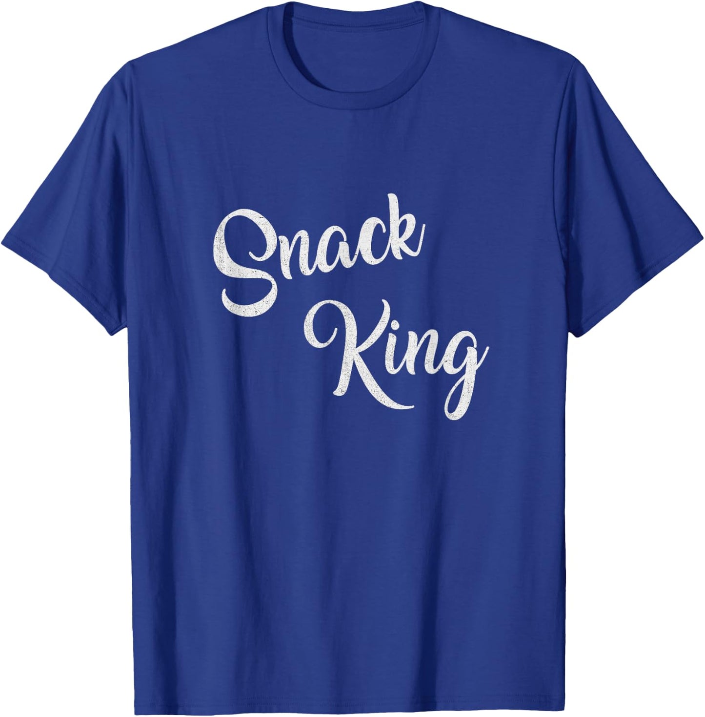 Snack King Funny Cooking Snacks Lovers T-Shirt - T-Shirt | Royal