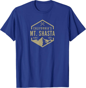 California Mt. Shasta T-Shirt - T-Shirt | Royal