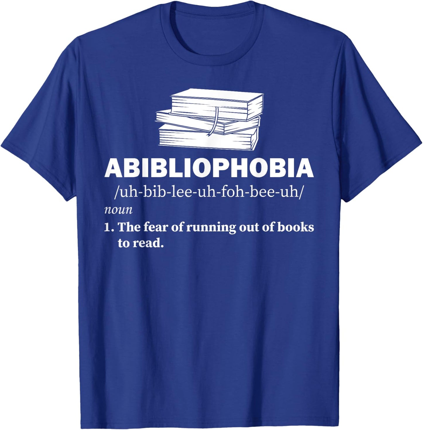 Funny Reading Novelty Designs Women Bookworm Humor T-Shirt - T-Shirt | Royal