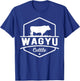 Cow Farmer - Wagyu Cattle T-Shirt - T-Shirt | Royal