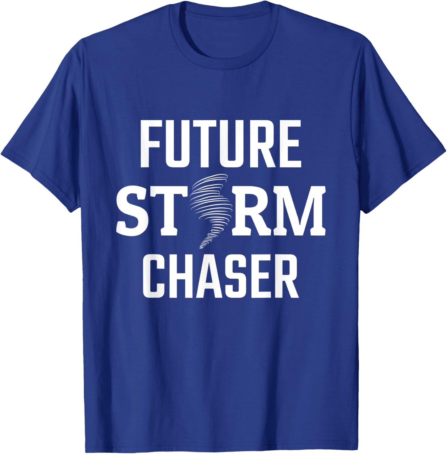 Storm Chasing Future Storm Chaser Kids Tornado Chaser T-Shirt - T-Shirt | Royal