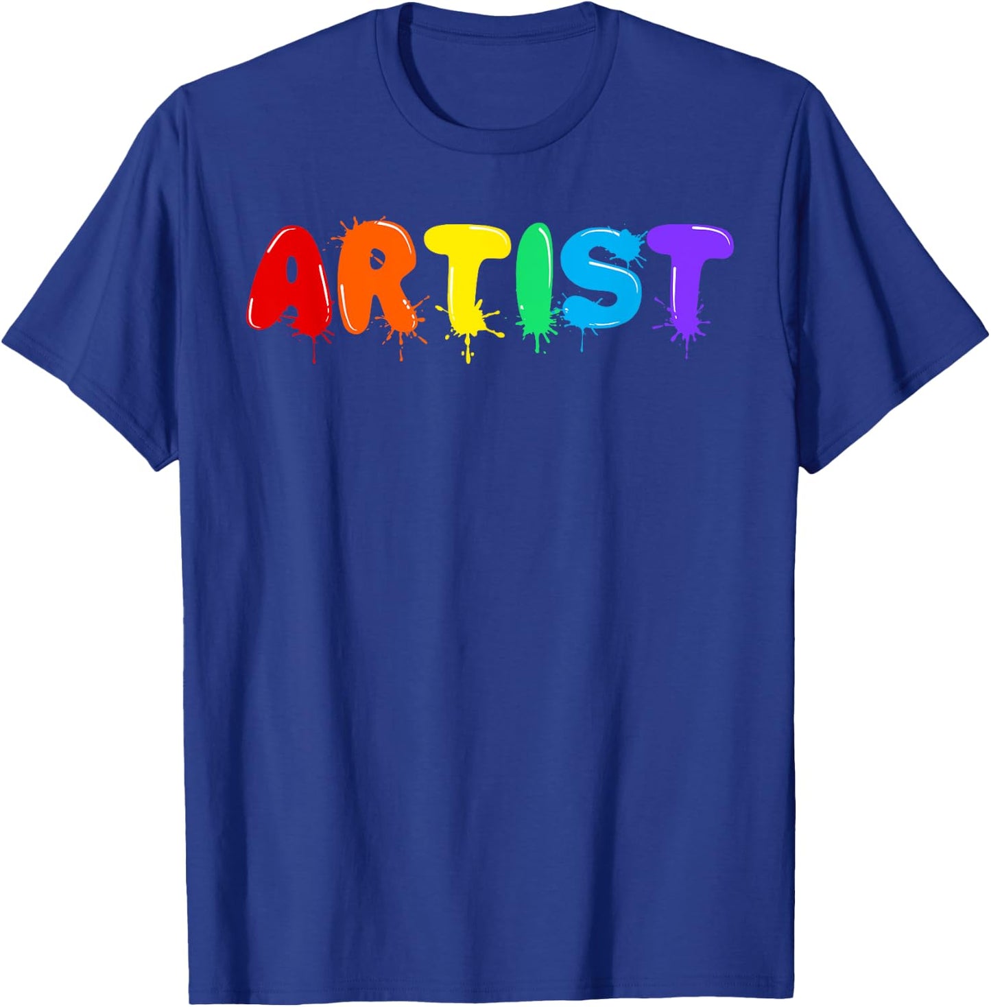 Funny Artist Art Men Women Kids Artsy Drawing Painting Lover T-Shirt - T-Shirt | Royal