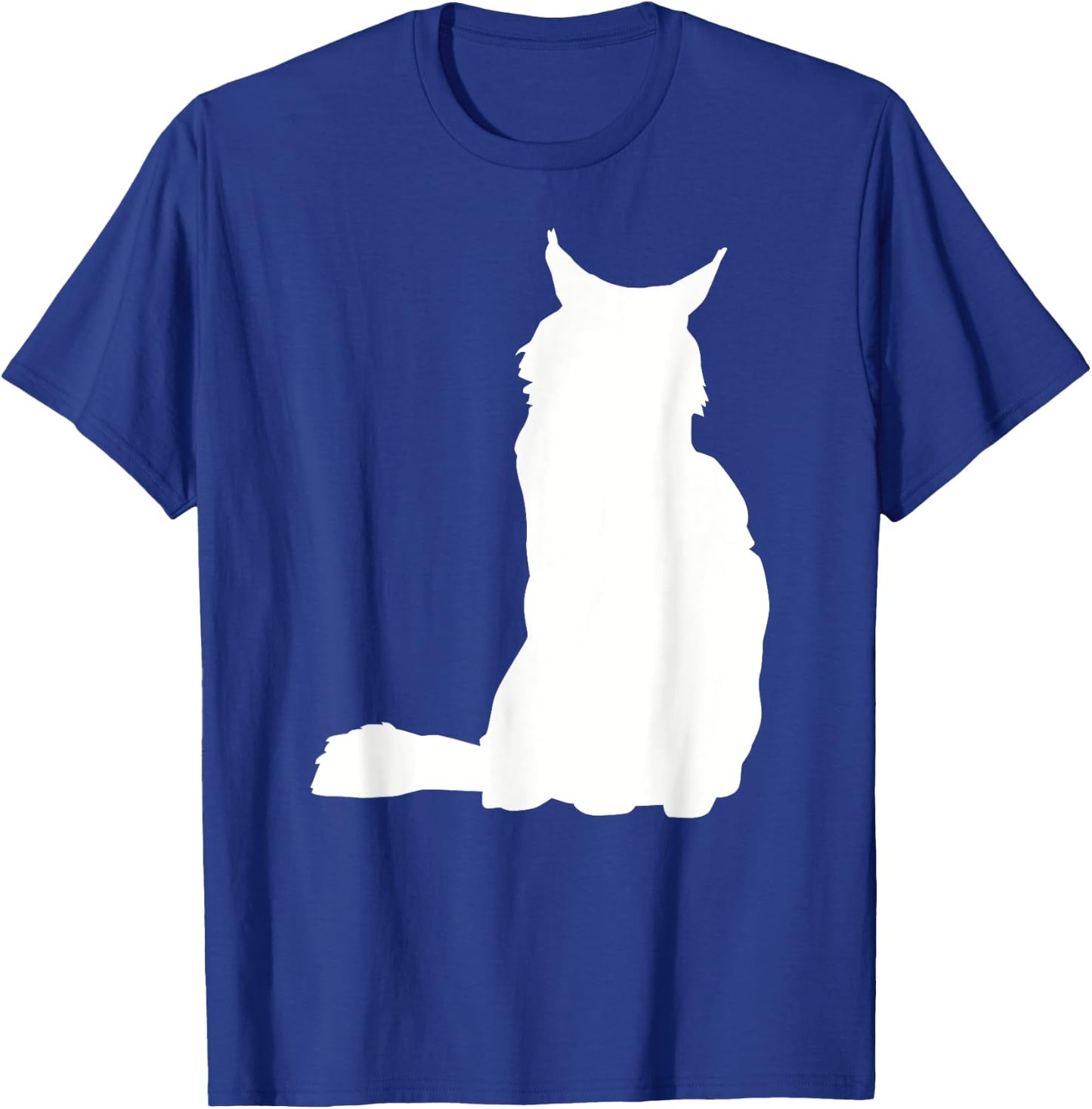 Maine coon cat Men Women Girls Kids T-Shirt - T-Shirt | Royal