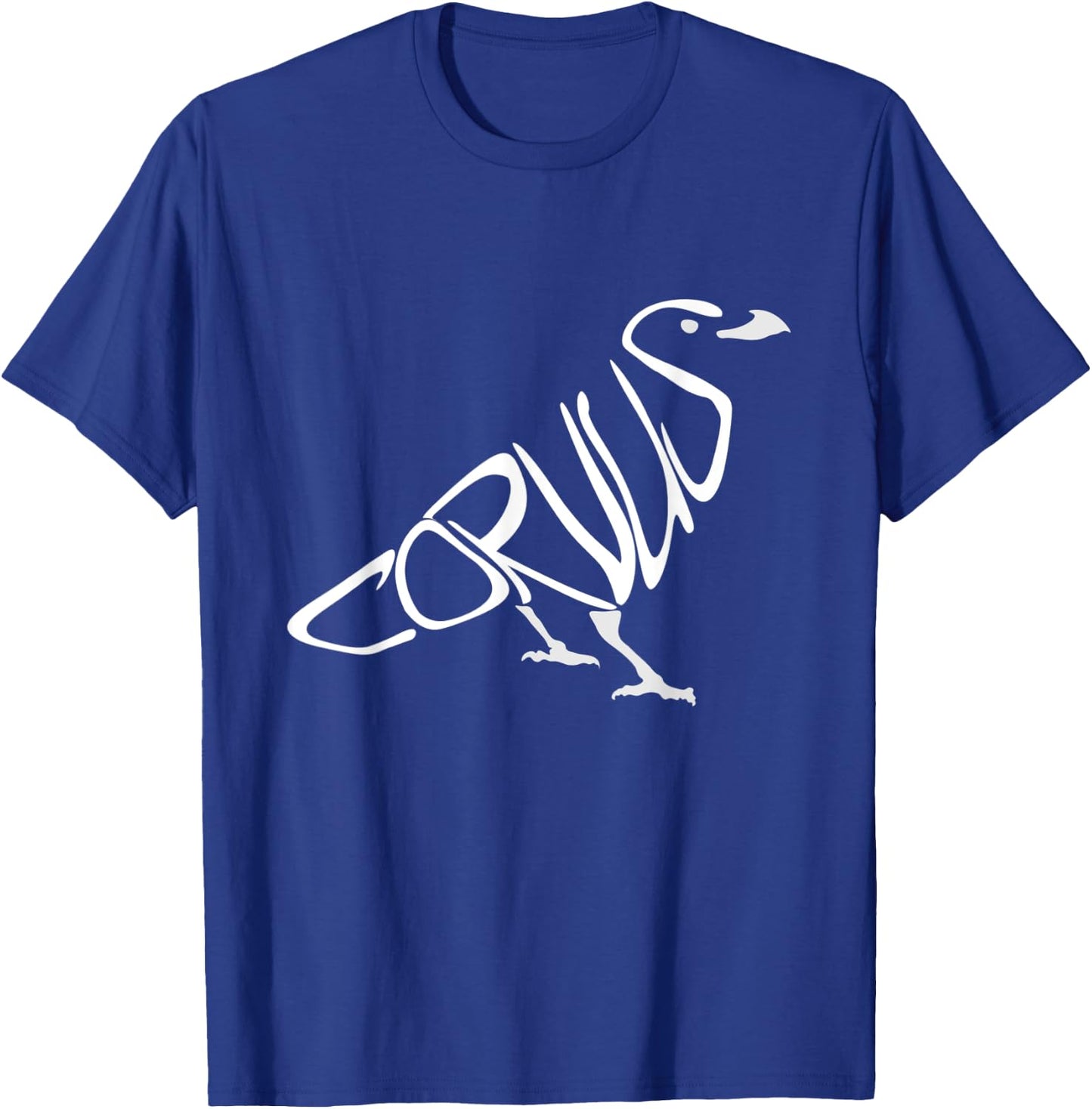 Corvus, Crow, Raven, Jackdaw, Rook, , Men's, Women's T-Shirt - T-Shirt | Royal