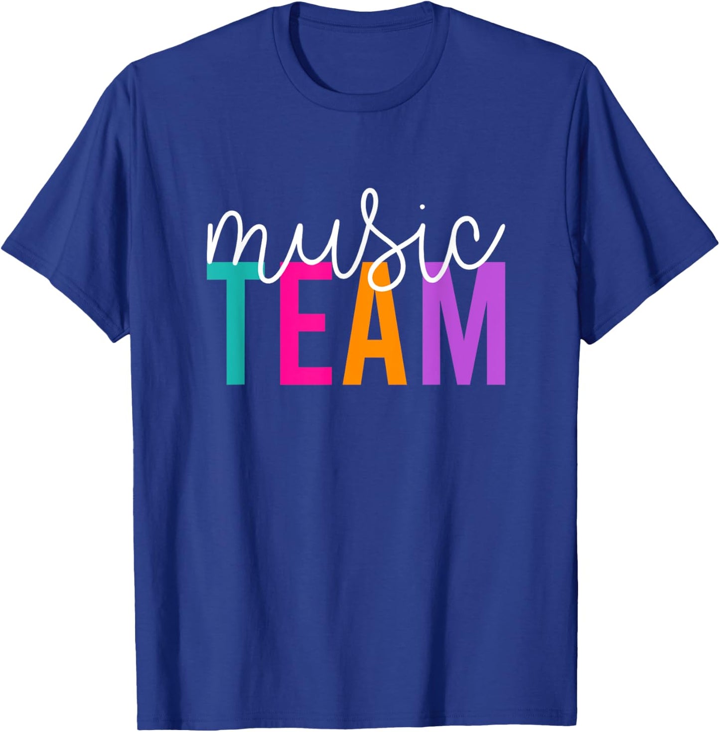 Music Team Choir Band Gift School Teacher Group Women Girls Kids T-Shirt - T-Shirt | Royal