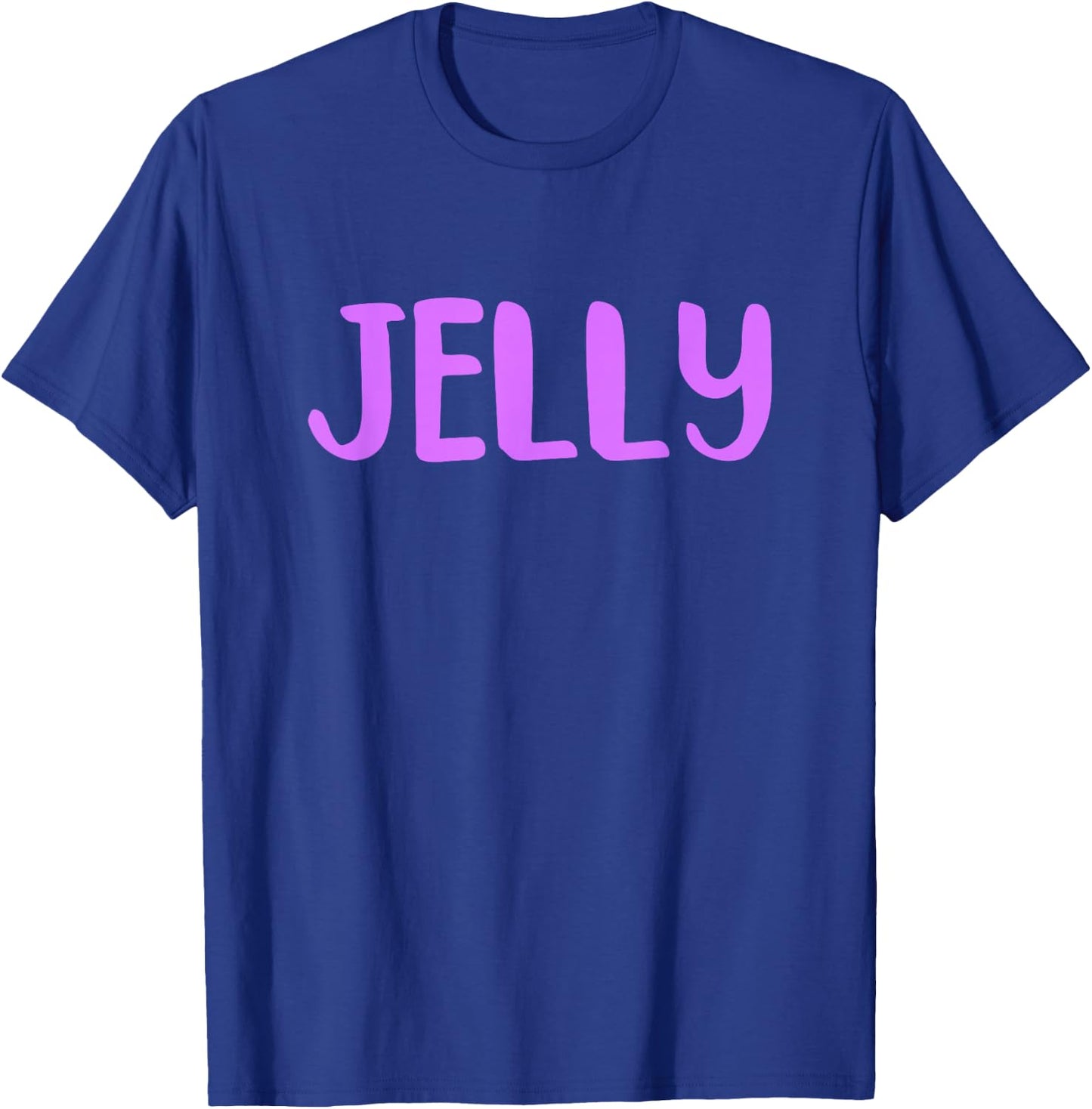 Peanut Butter & Jelly PB&J Matching Couple Halloween Costume T-Shirt - T-Shirt | Royal