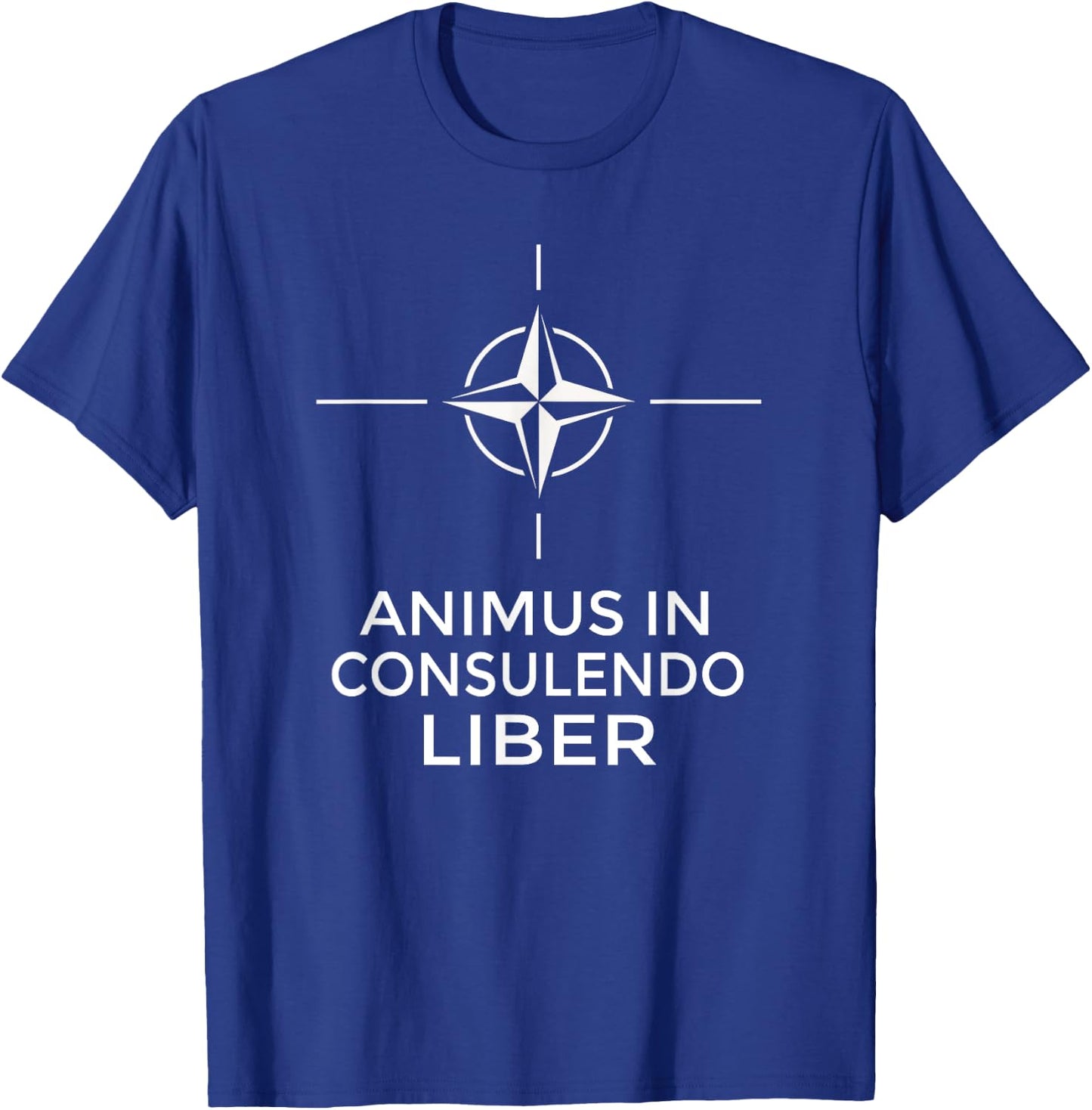 NATO OTAN North Atlantic Treaty Organization Motto T-Shirt - T-Shirt | Royal