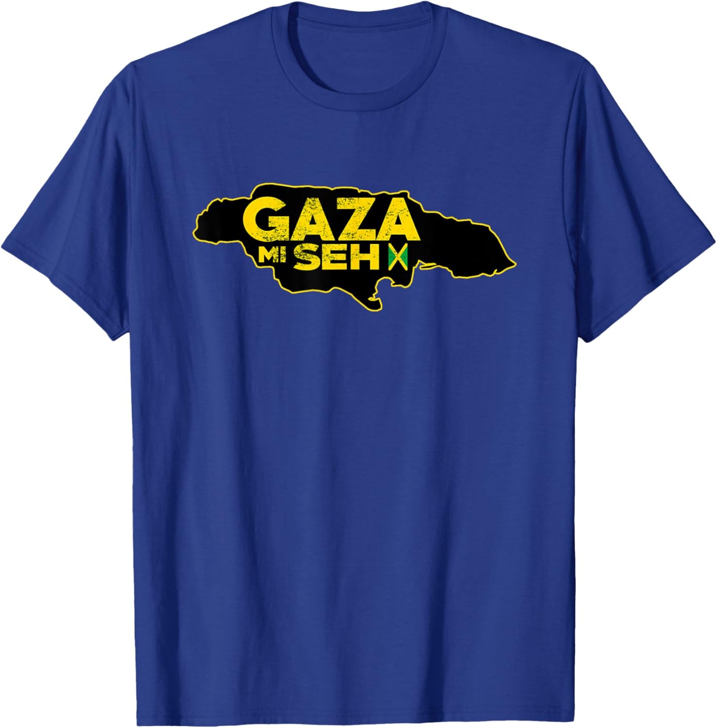 GAZA MI SEH Dancehall Reggae Music Kingston Jamaica Sound T-Shirt - T-Shirt | Royal