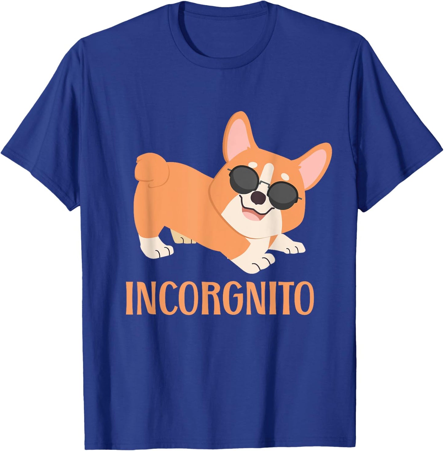 Incorgnito | Welsh Corgi Owner Funny Dog Lover T-Shirt - T-Shirt | Royal