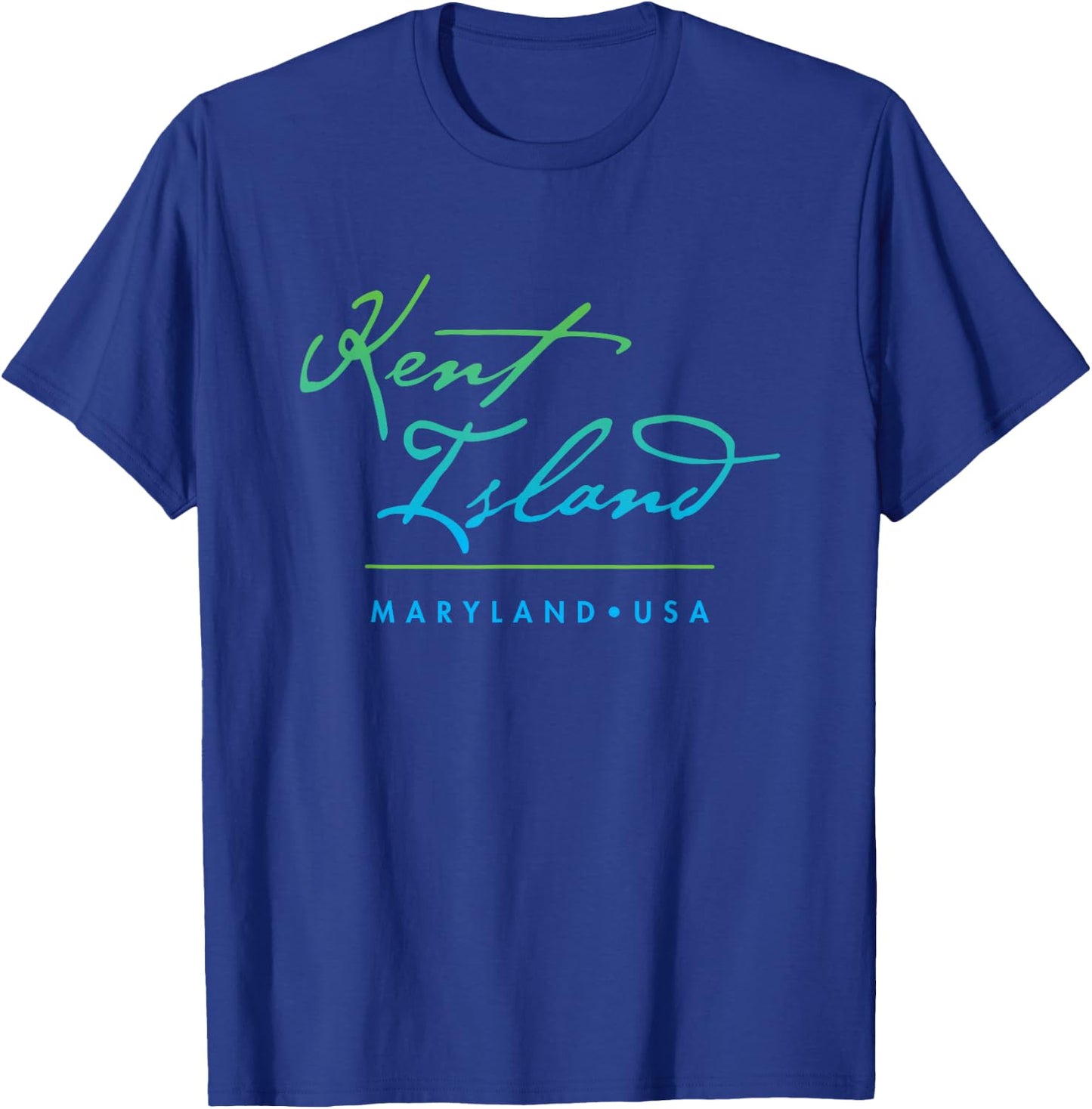 Kent Island Maryland T-Shirt - T-Shirt | Royal