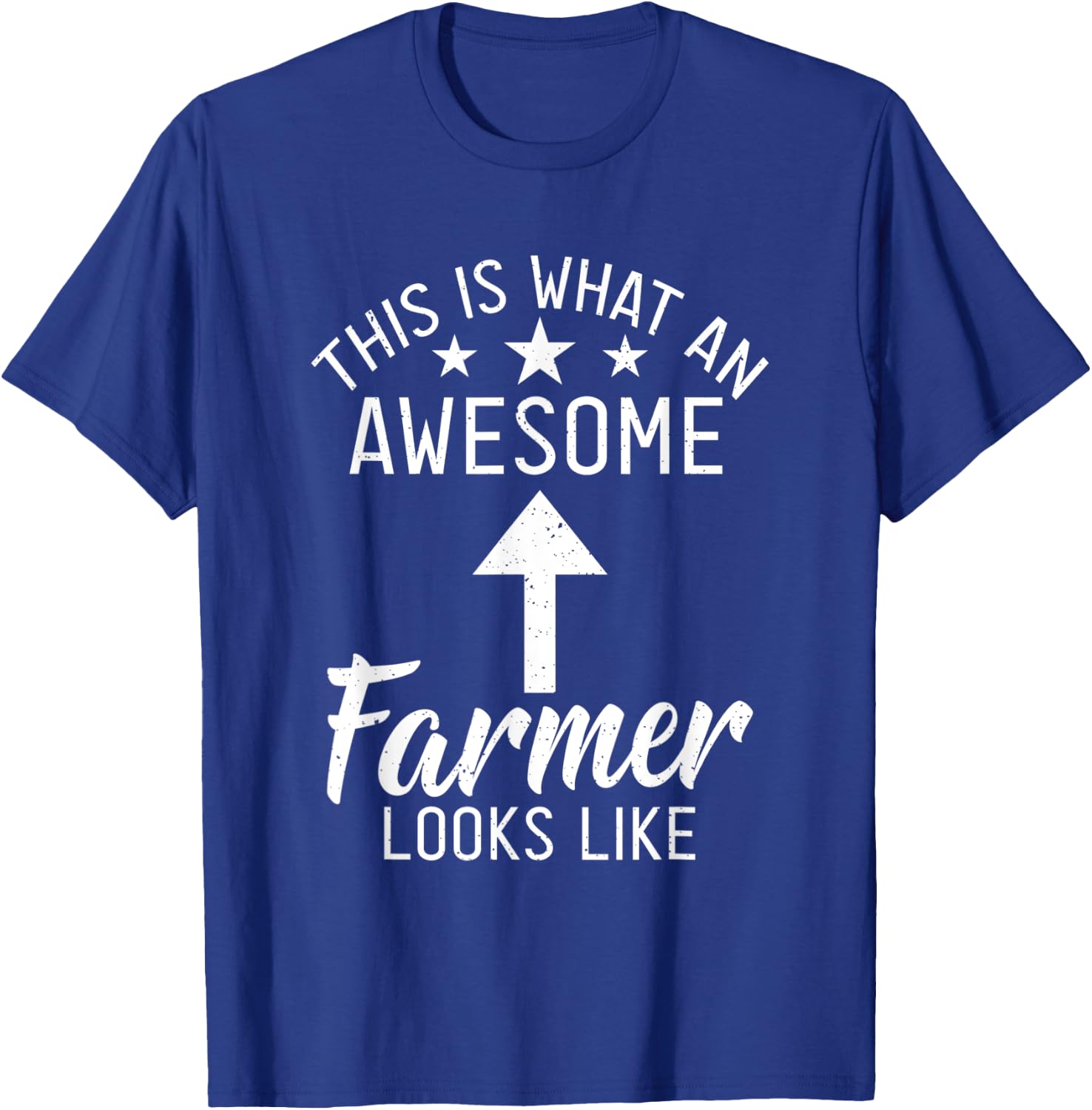 This is what an awesome Farmer looks like Farm Lover Farming T-Shirt - T-Shirt | Royal