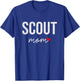 Scout Mom Gift - Funny Scout Mom T-Shirt - T-Shirt | Royal