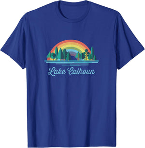 Lake Calhoun - Rainbow Lake Souvenir T-Shirt - T-Shirt | Royal