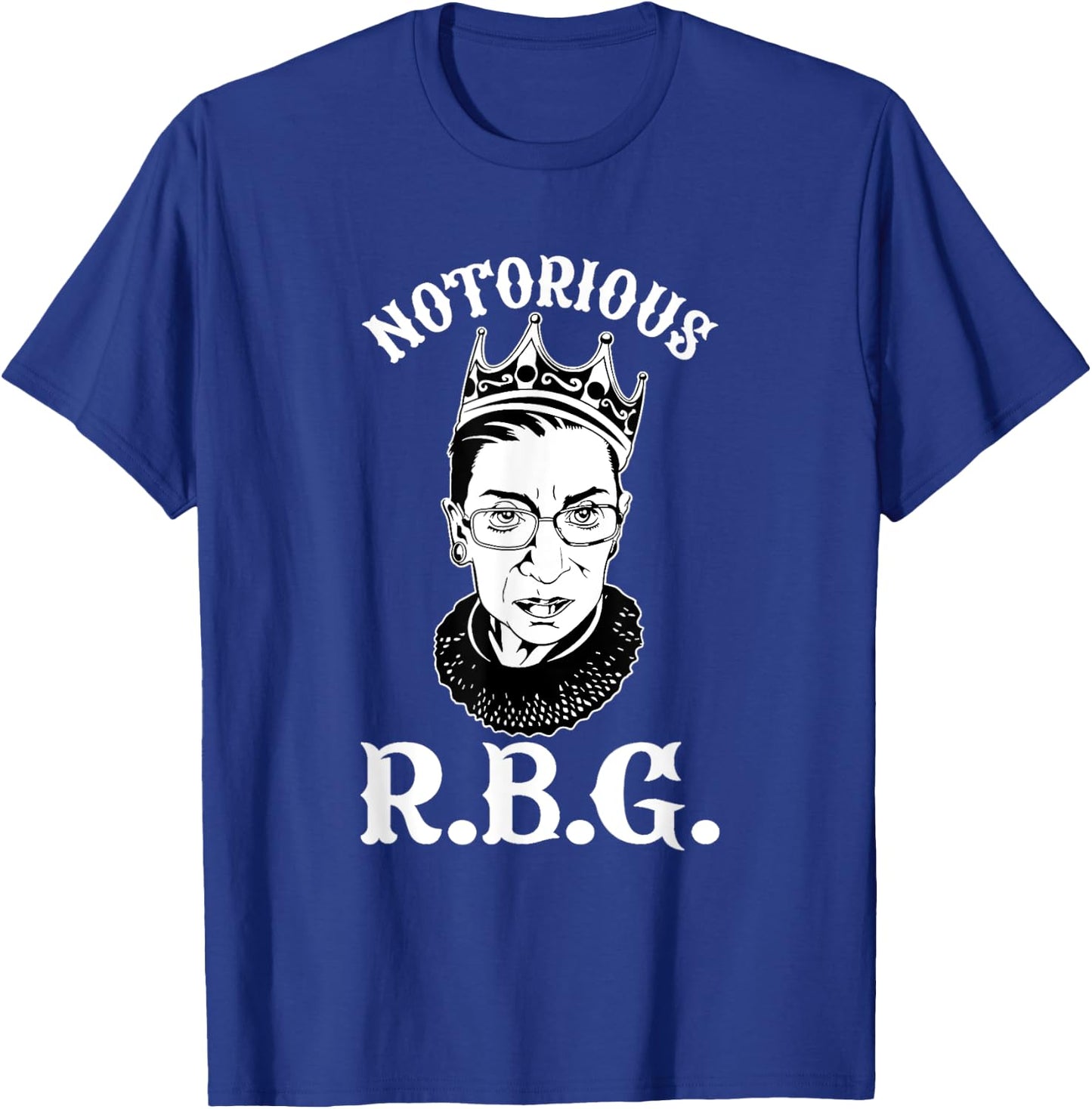 Notorious Ruth Bader Ginsburg RBG Queen Crown Rights T-Shirt - T-Shirt | Royal