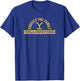 Yellowstone Dutton Ranch Protect The Family Gold Arched Logo T-Shirt - T-Shirt | Royal