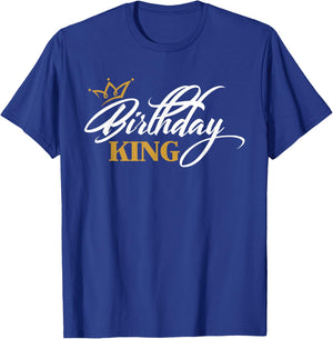 Birthday King | Birthday T-Shirt - T-Shirt | Royal