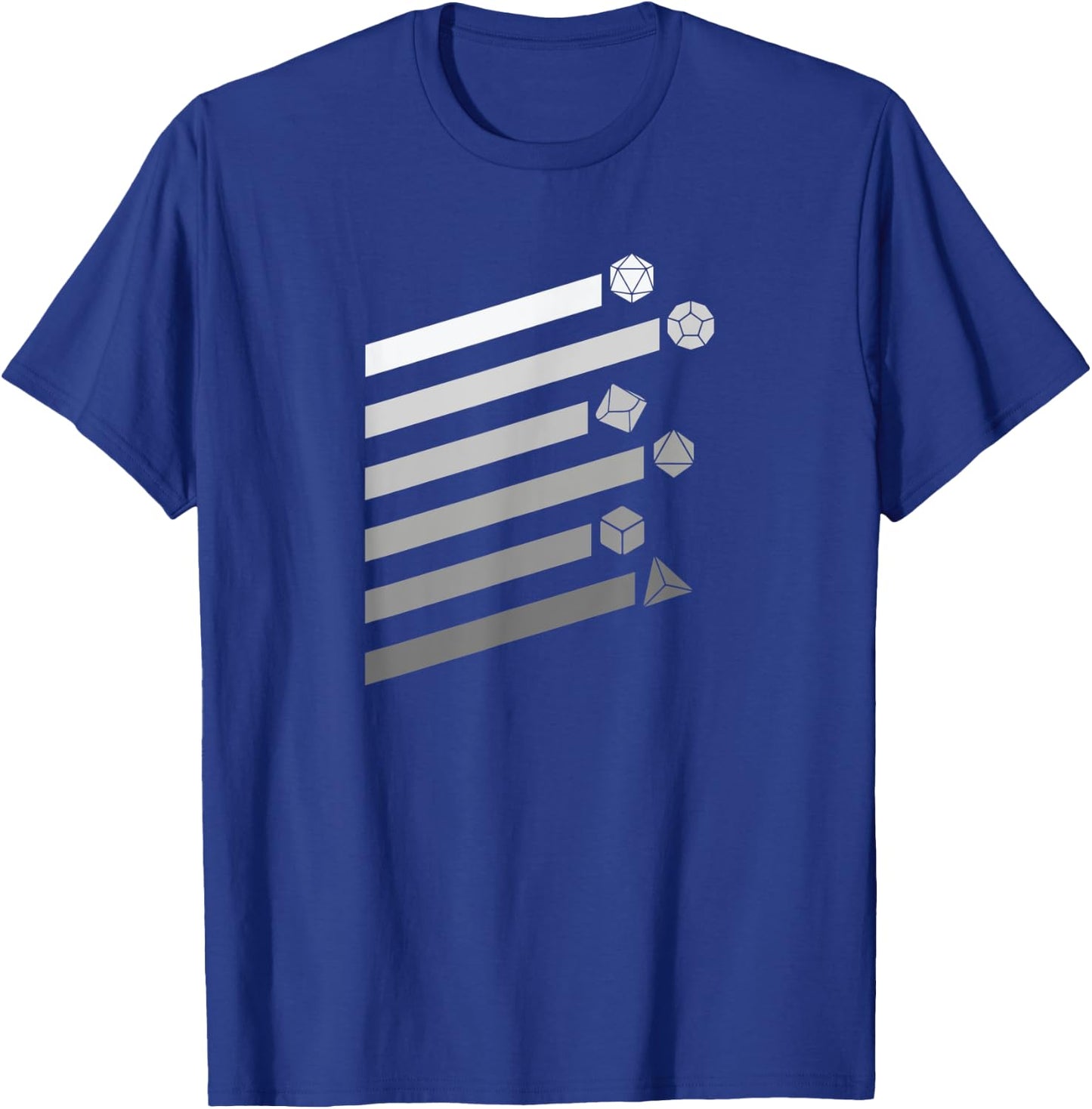 Dungeon Game vintage D20 Dice shirt T-Shirt - T-Shirt | Royal