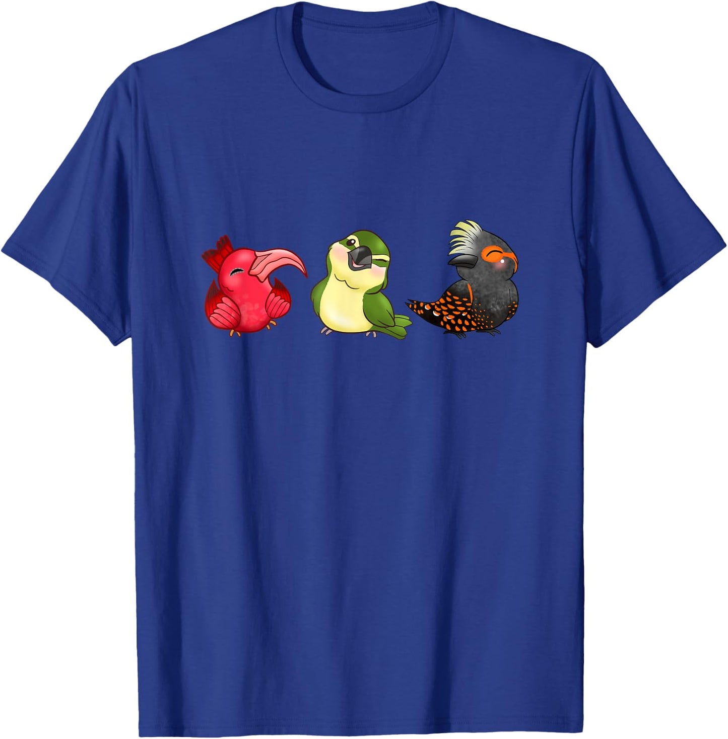 Cute Native Hawaiian Birds T-Shirt - T-Shirt | Royal