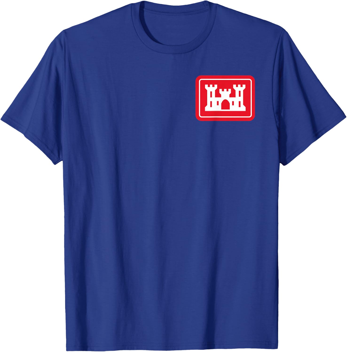 United States Army Corps of Engineers DOD Military Veteran T-Shirt - T-Shirt | Royal