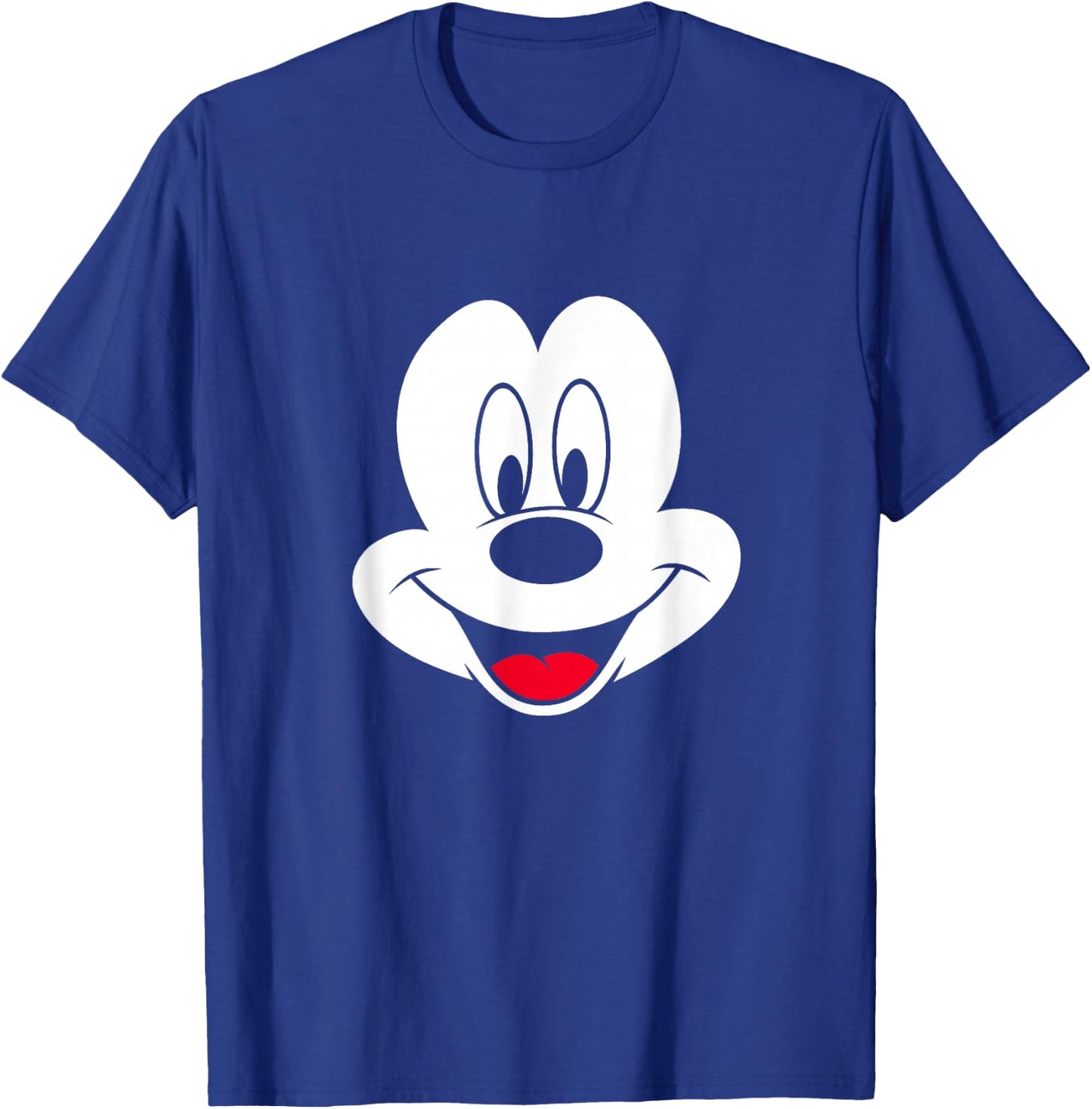 Disney Mickey Mouse Big Face T-Shirt - T-Shirt | Royal