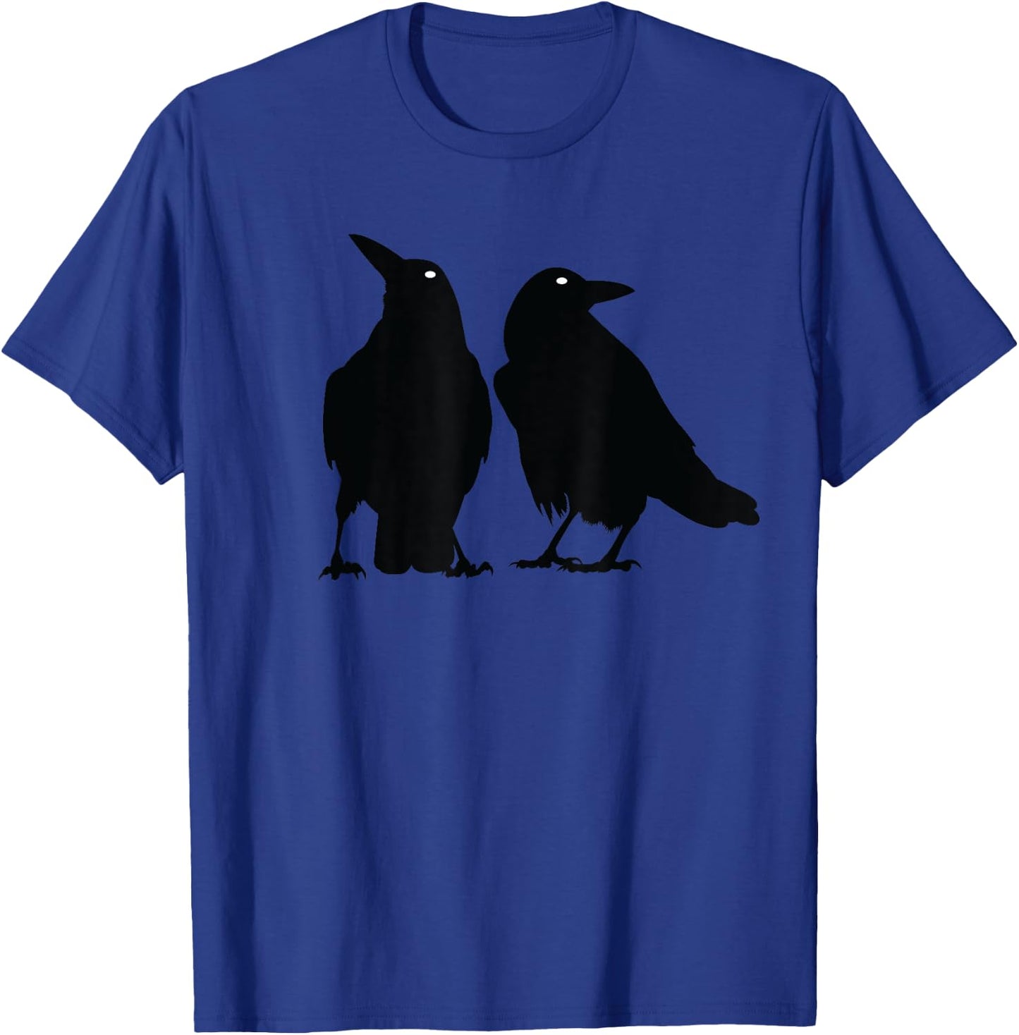 Murder Of Crows Funny and Sarcastic Bird Raven & Crow Lover T-Shirt - T-Shirt | Royal