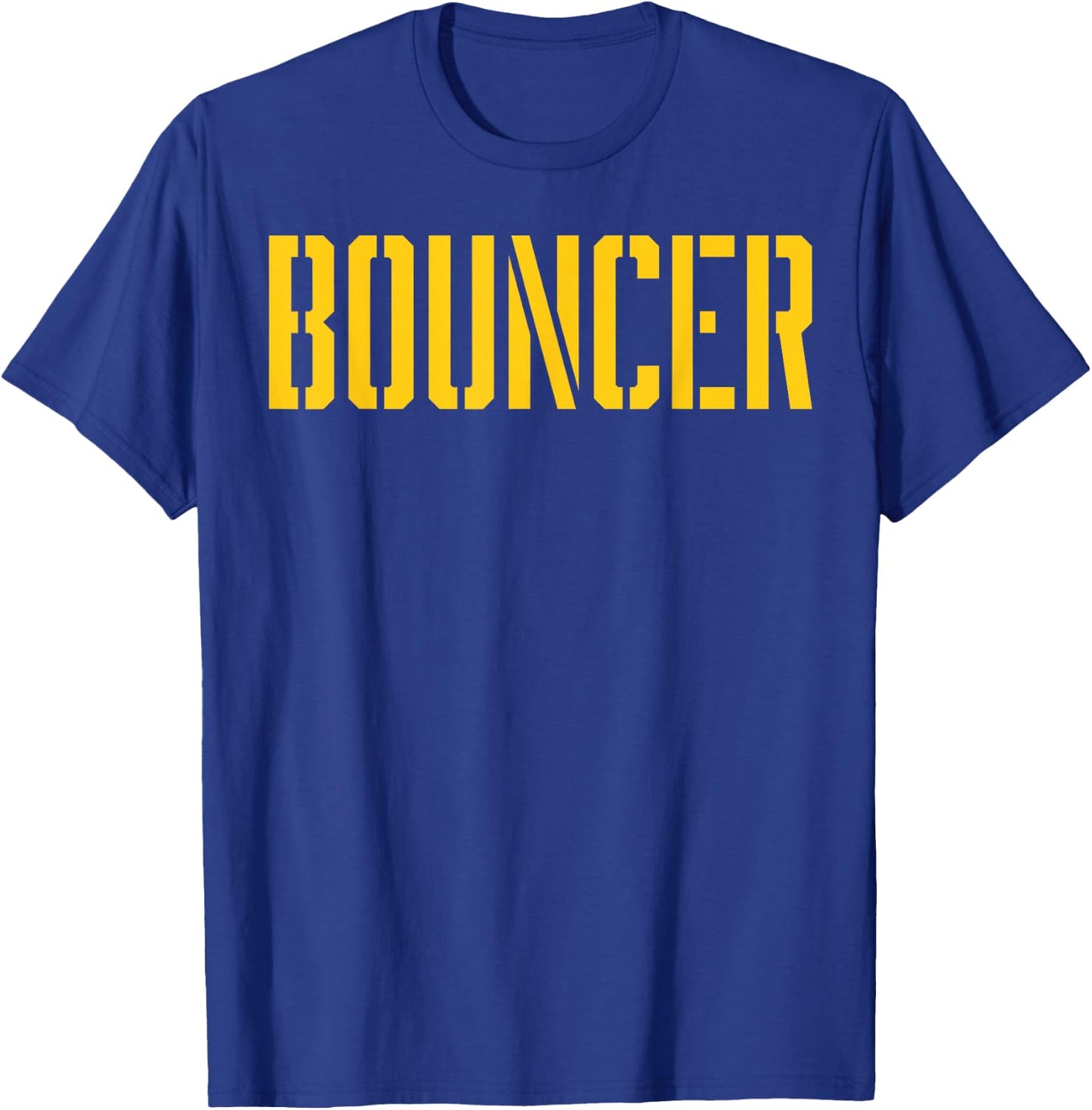 Bouncer Nightclub Bar Guard T-Shirt - T-Shirt | Royal