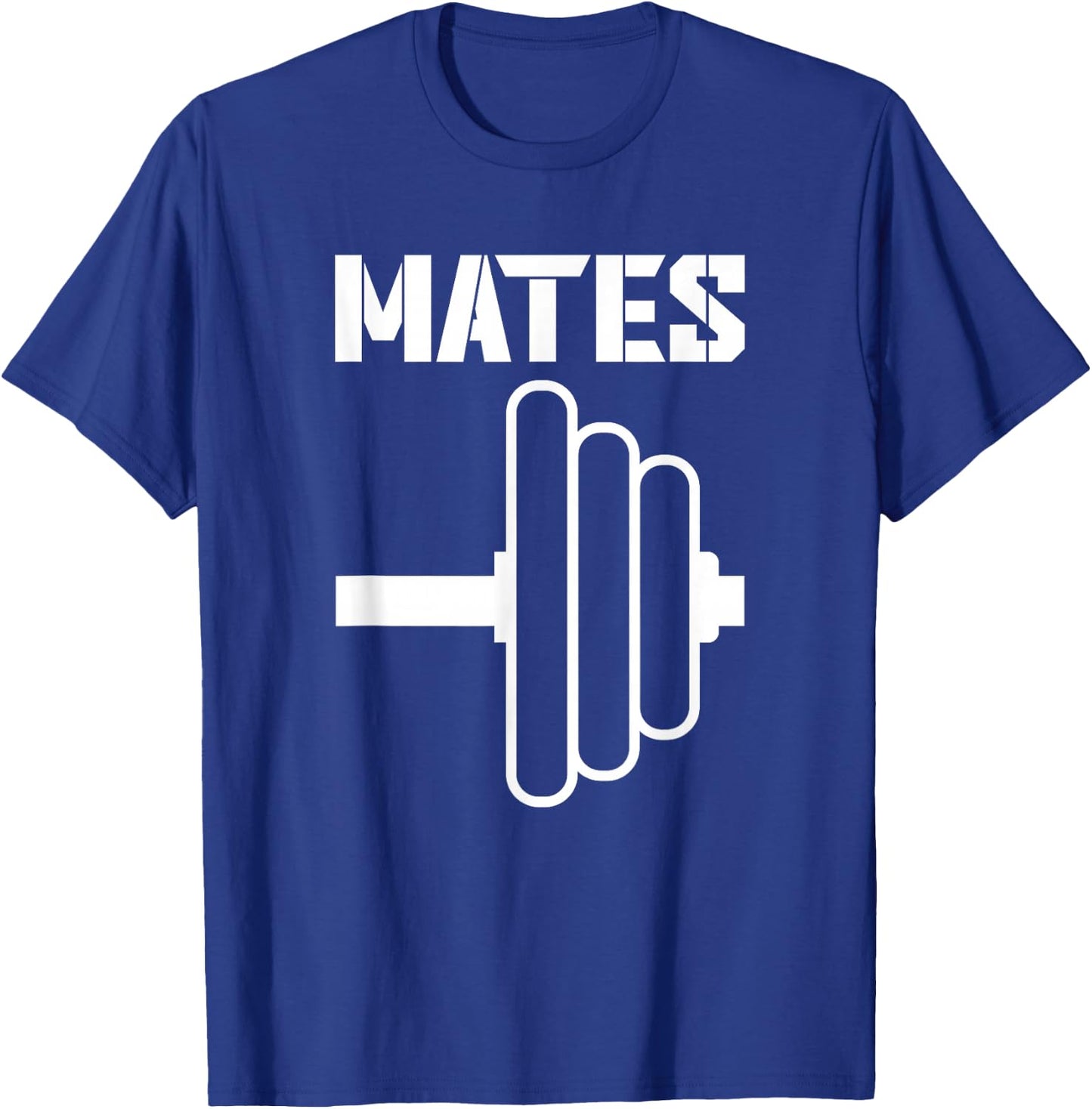 Swole Mates Funny Workout Couples Valentines Day Gym Fitness T-Shirt - T-Shirt | Royal