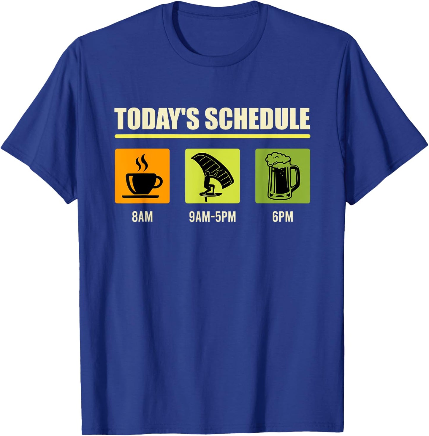 Wingfoil daily planning Wing Surf Wingfoil T-Shirt - T-Shirt | Royal