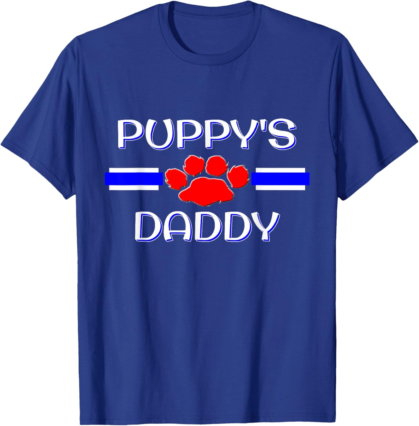 Gay Puppy Daddy, BDSM Human Pup Play Fetish Kink Gift T-Shirt - T-Shirt | Royal