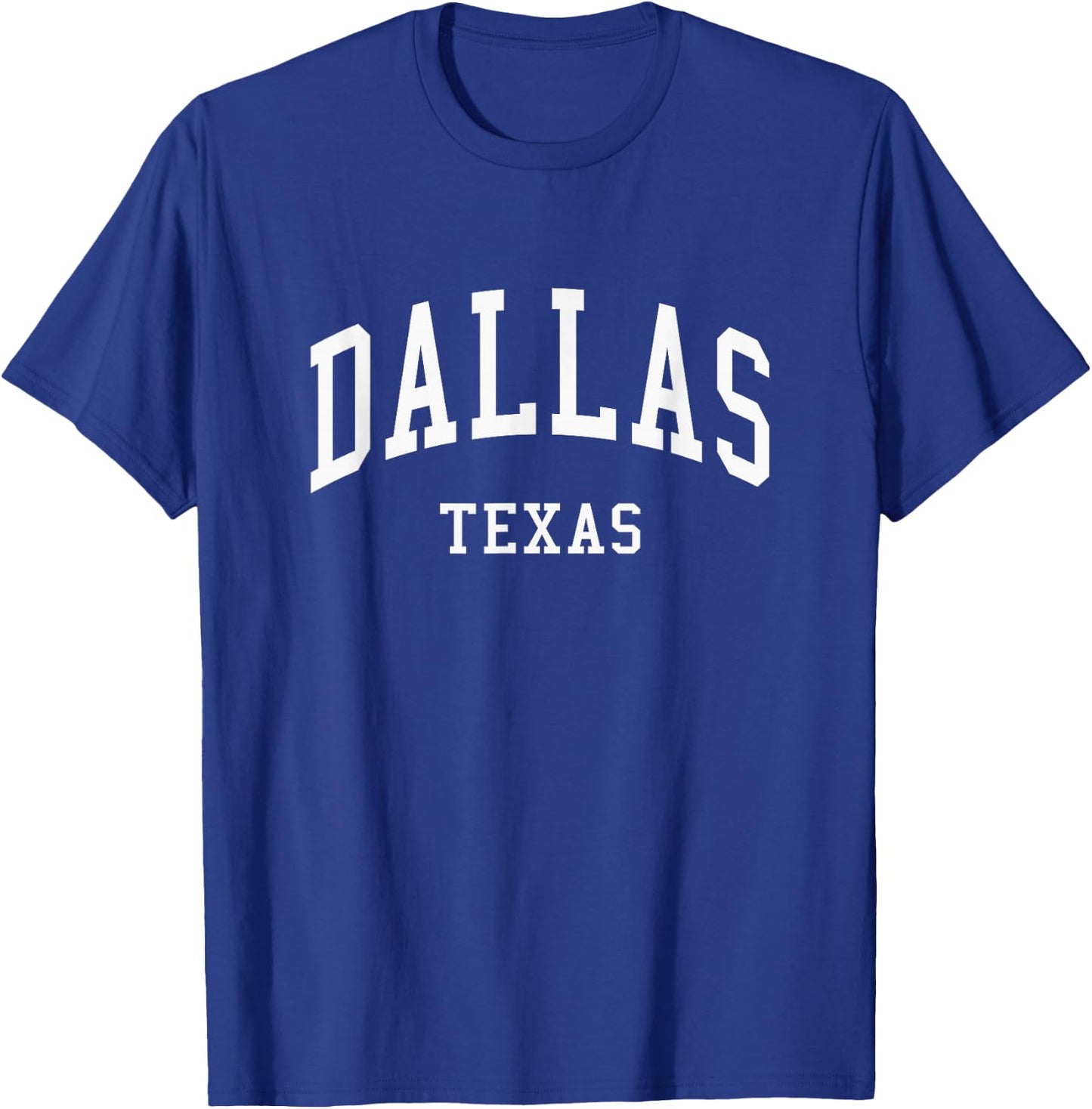 Dallas - Texas - Throwback Design - Classic T-Shirt - T-Shirt | Royal