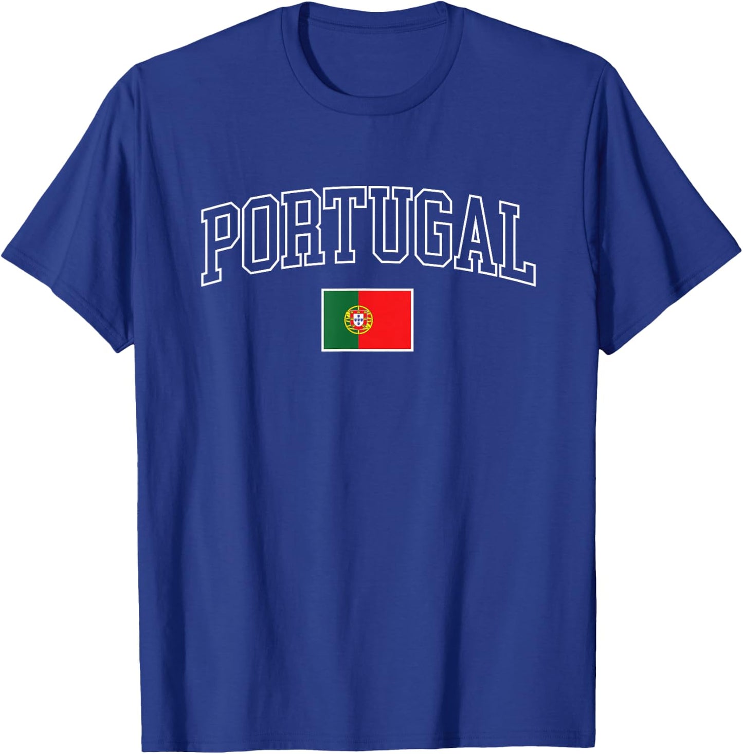 Vintage Portugal Flag Retro Kids Souvenir T-Shirt - T-Shirt | Royal