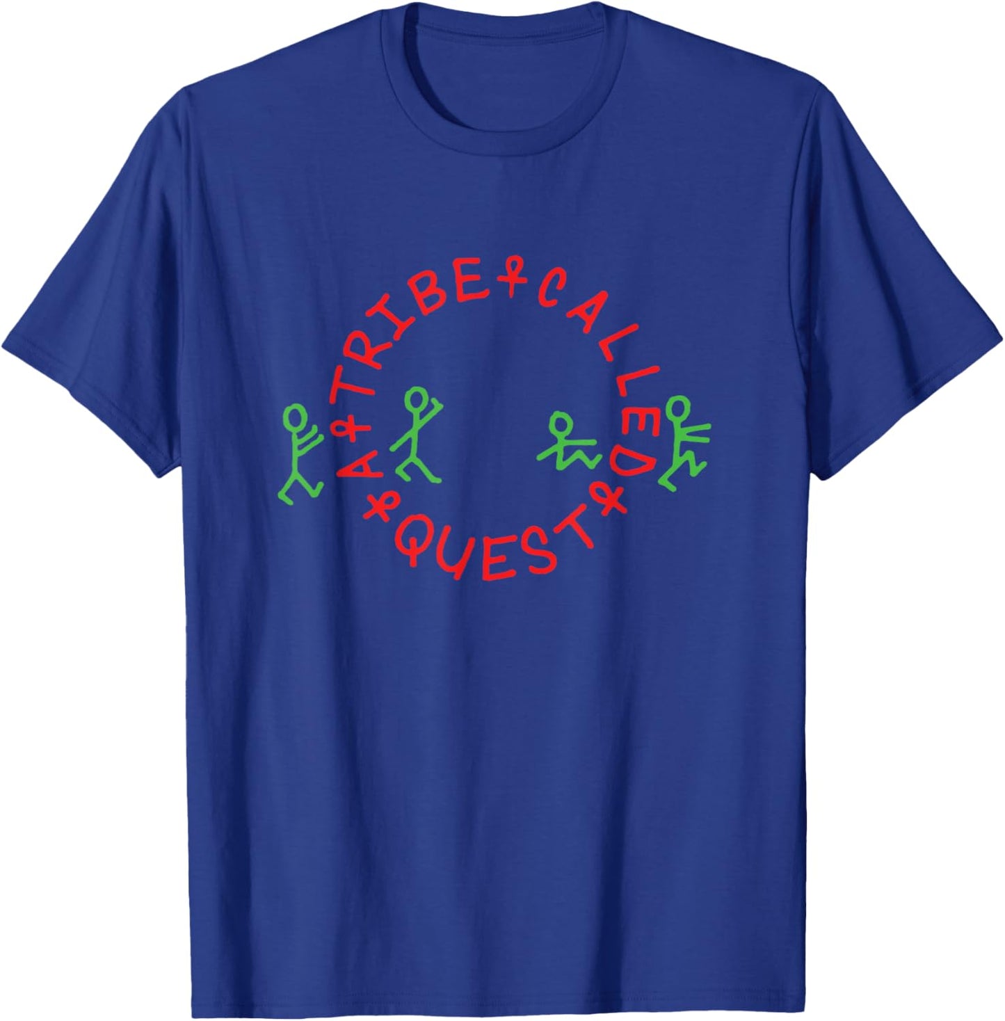 A Tribe Called Quest Official Circle Logo Black T-Shirt - T-Shirt | Royal