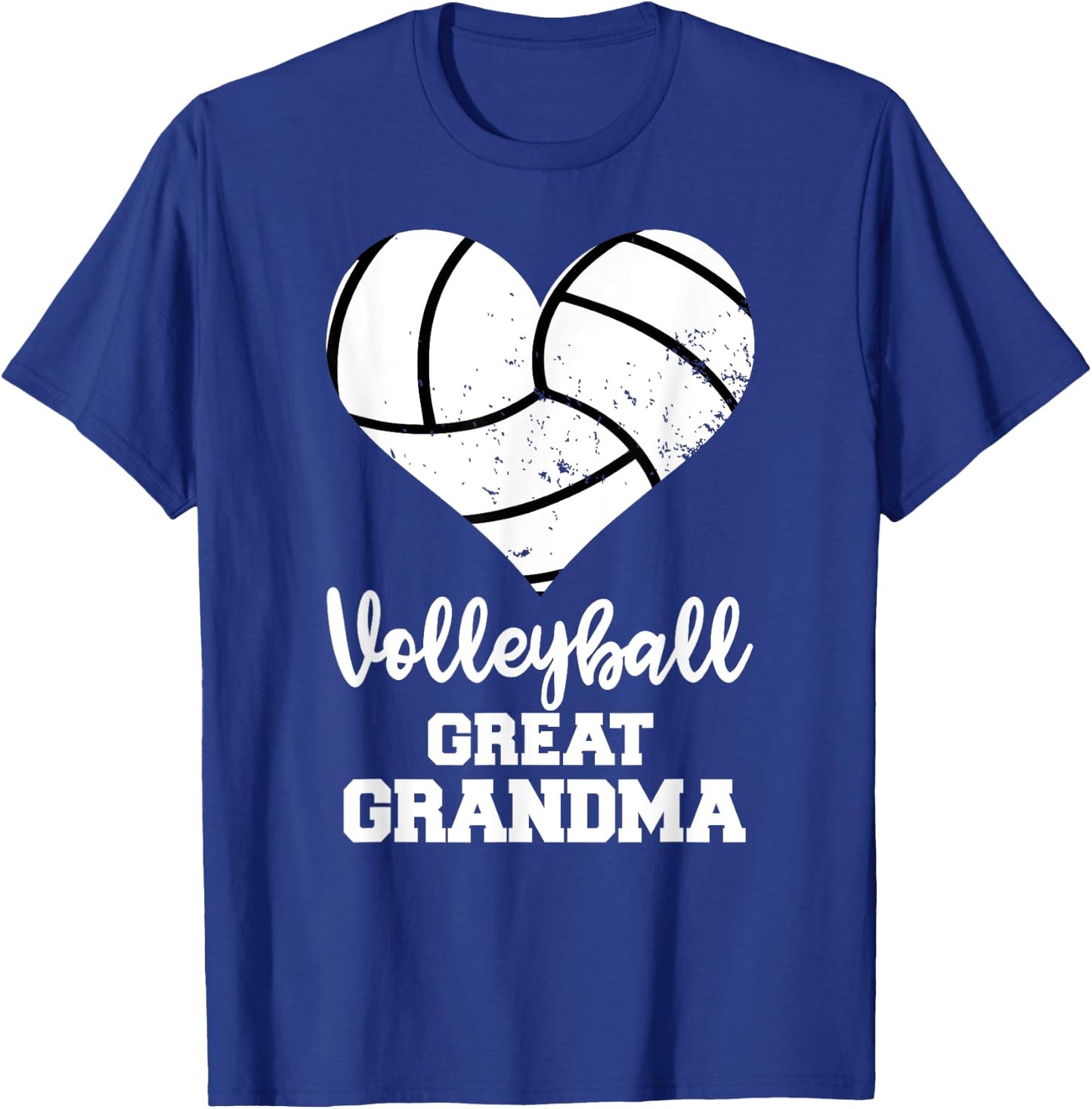Volleyball Great Grandma Funny Volleyball Player Grandma T-Shirt - T-Shirt | Royal