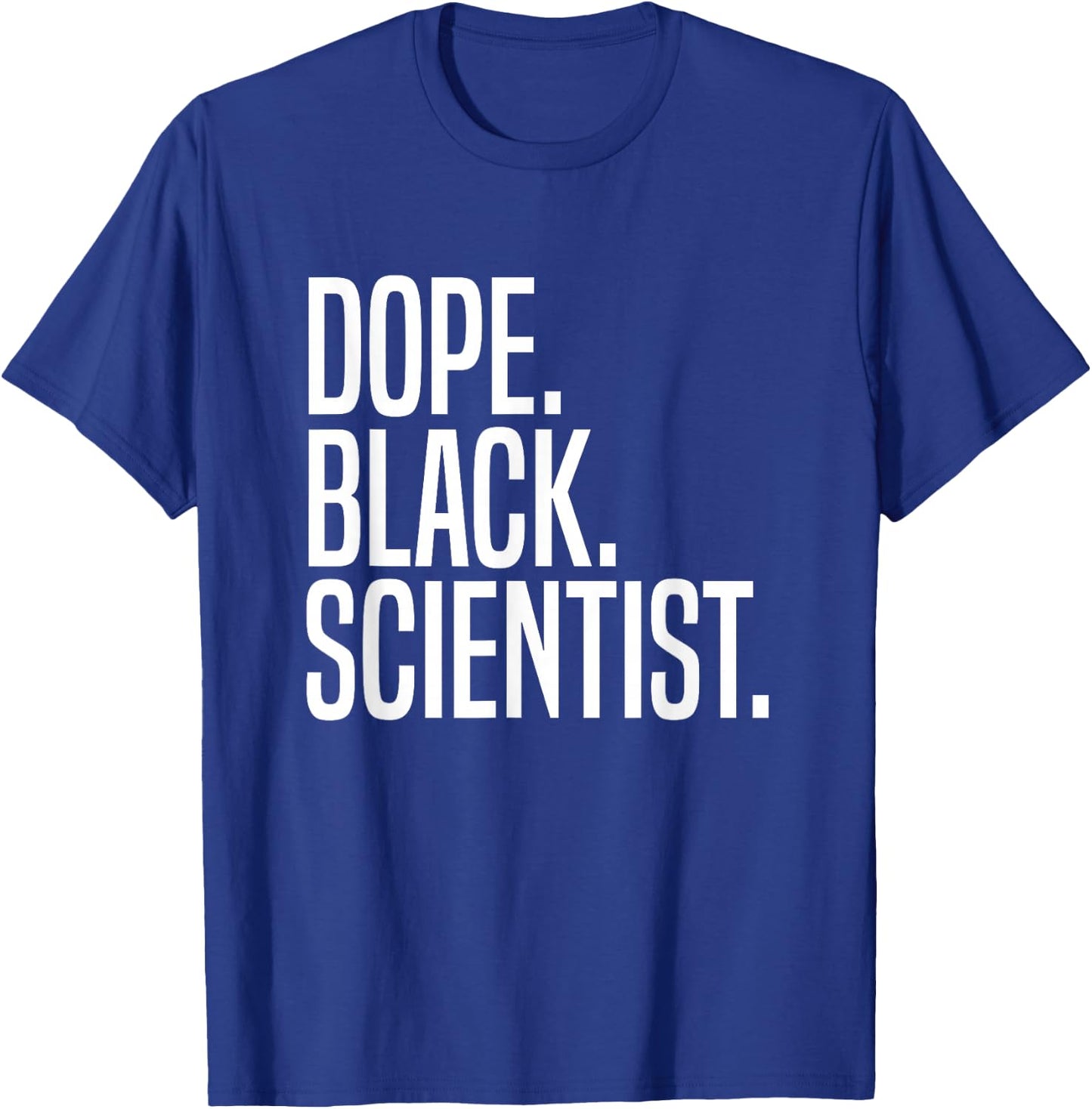 Dope Black Scientist T-Shirt - T-Shirt | Royal