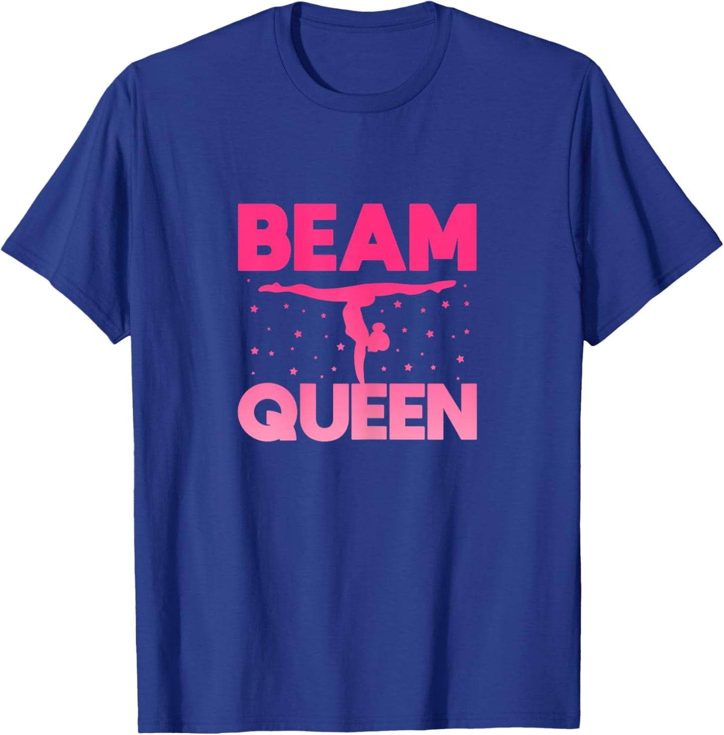 Beam Queen Gymnastics Gymnasts Handstand T-Shirt - T-Shirt | Royal
