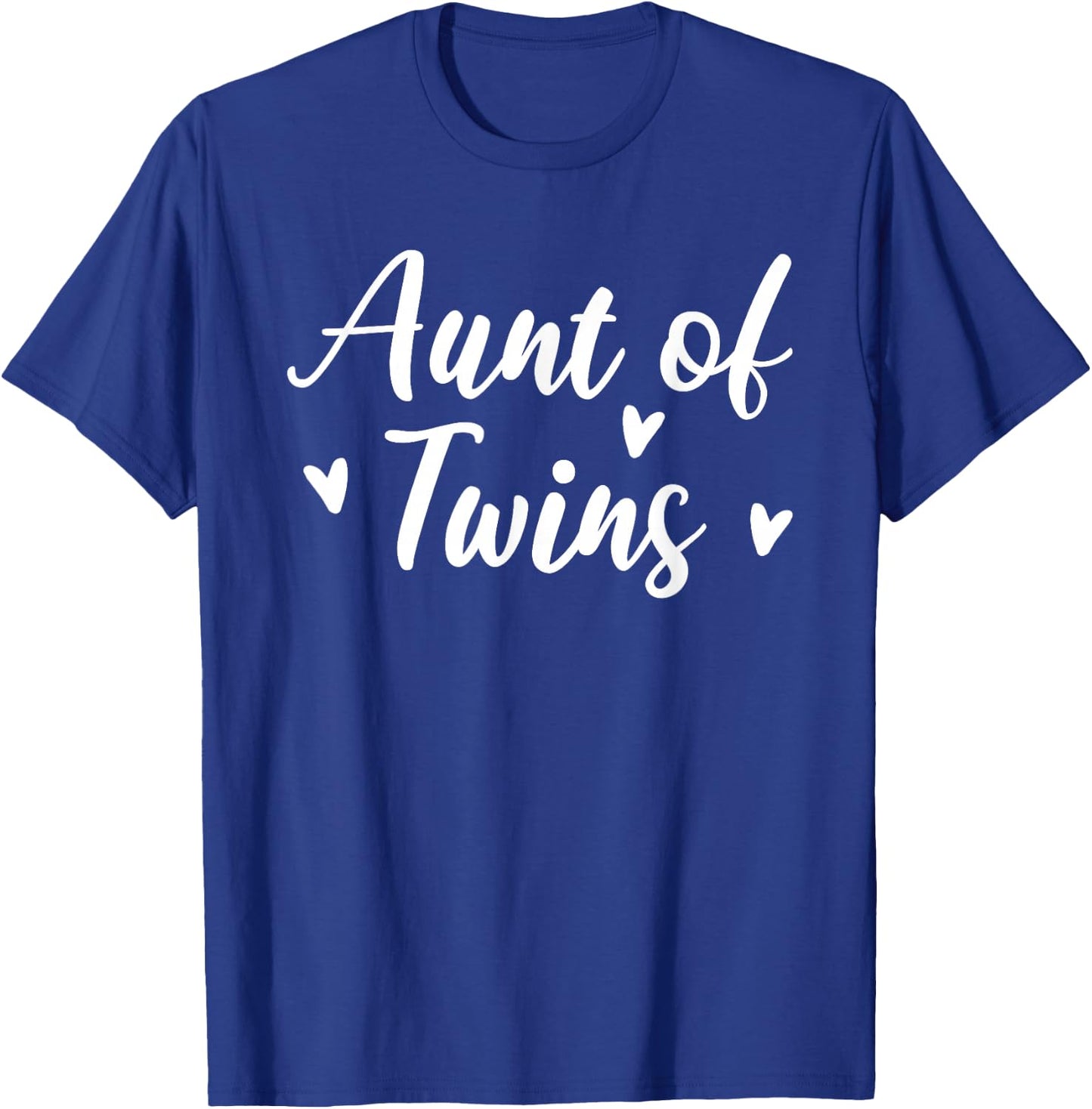 Aunt of Twins T-Shirt - T-Shirt | Royal