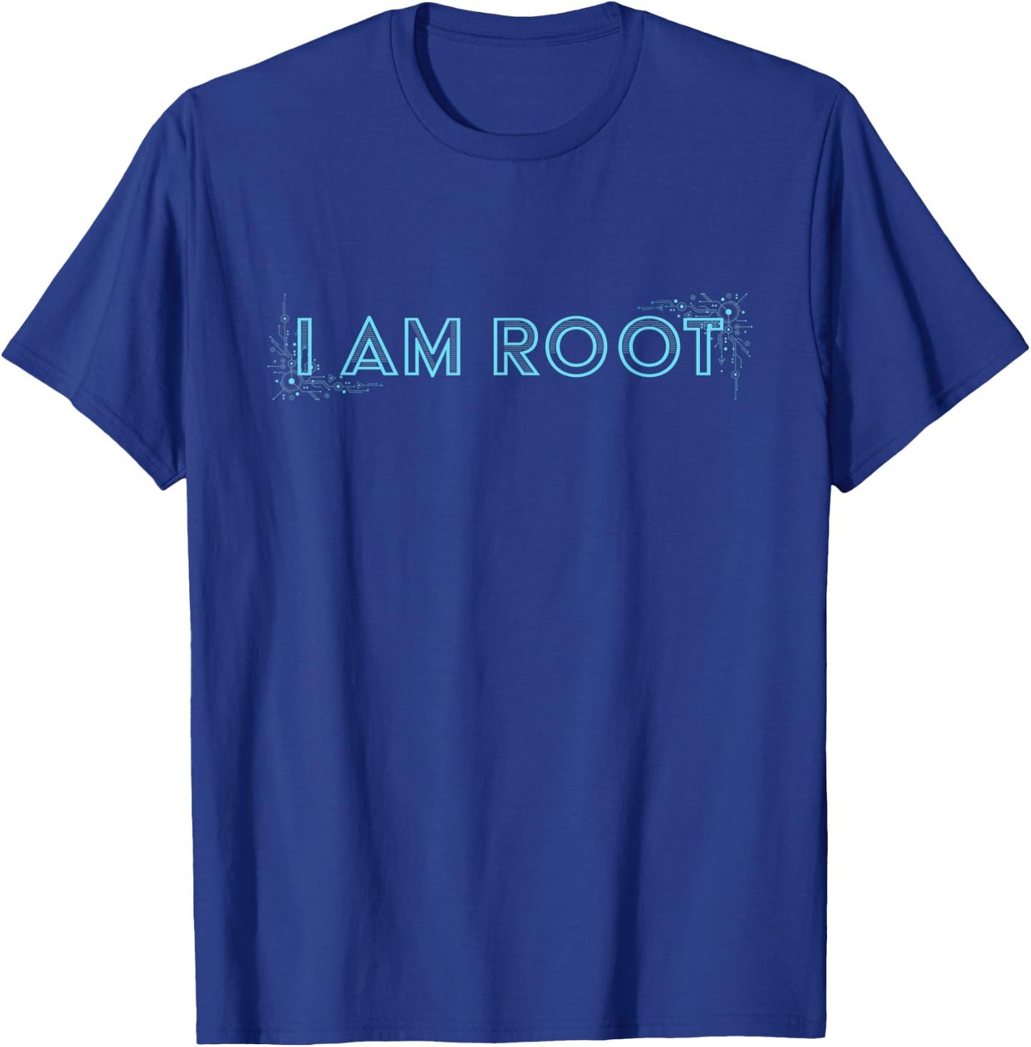 Developer I Am Root T-Shirt - T-Shirt | Royal