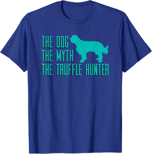 Truffle Hunting Dog Owner Fungi Sniffing Canine Mushroom T-Shirt - T-Shirt | Royal