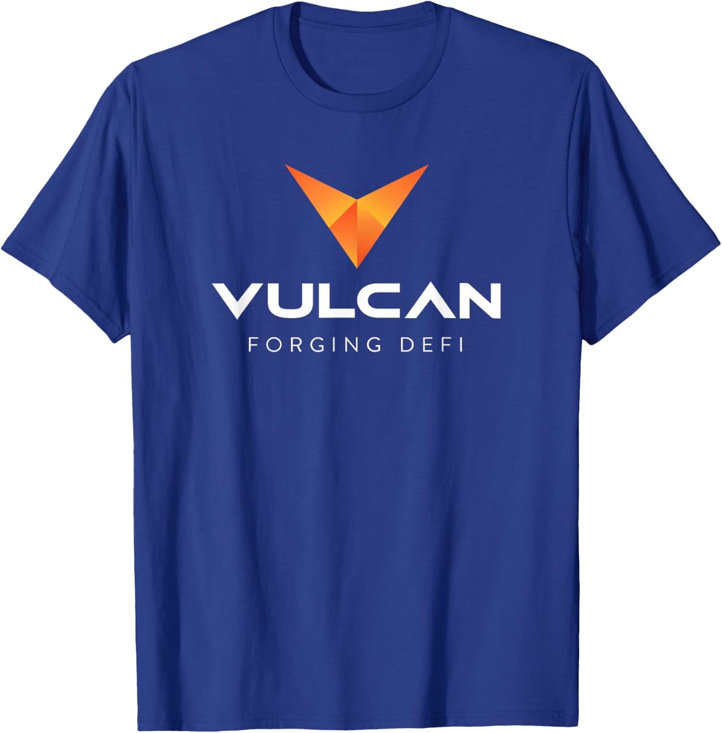 Vulcan Blockchain T-Shirt - T-Shirt | Royal