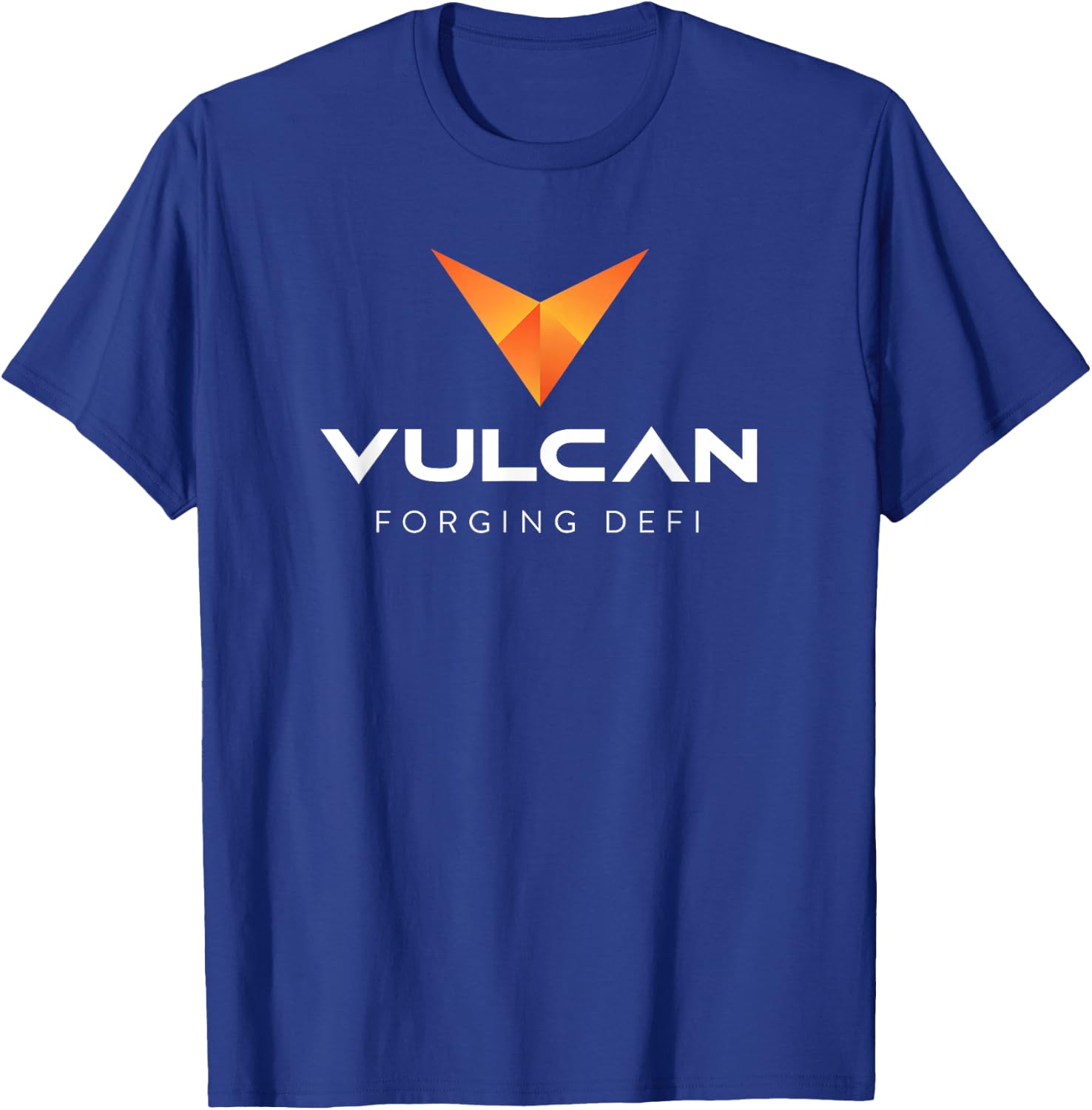 Vulcan Blockchain T-Shirt - T-Shirt | Royal