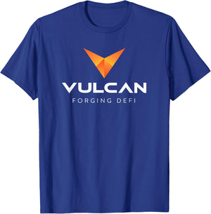 Vulcan Blockchain T-Shirt - T-Shirt | Royal
