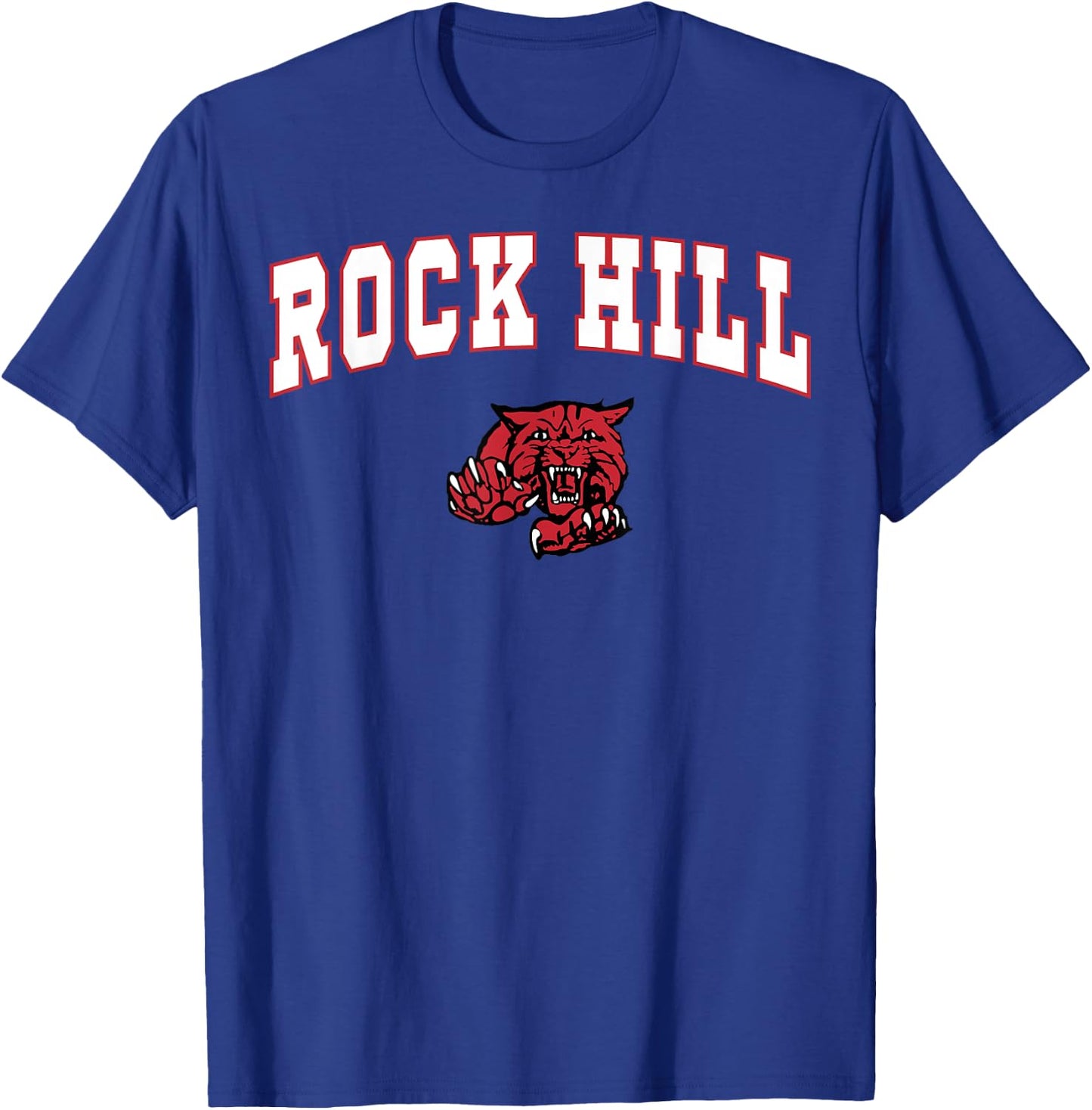 Rock Hill High School Bearcats C2 T-Shirt - T-Shirt | Royal