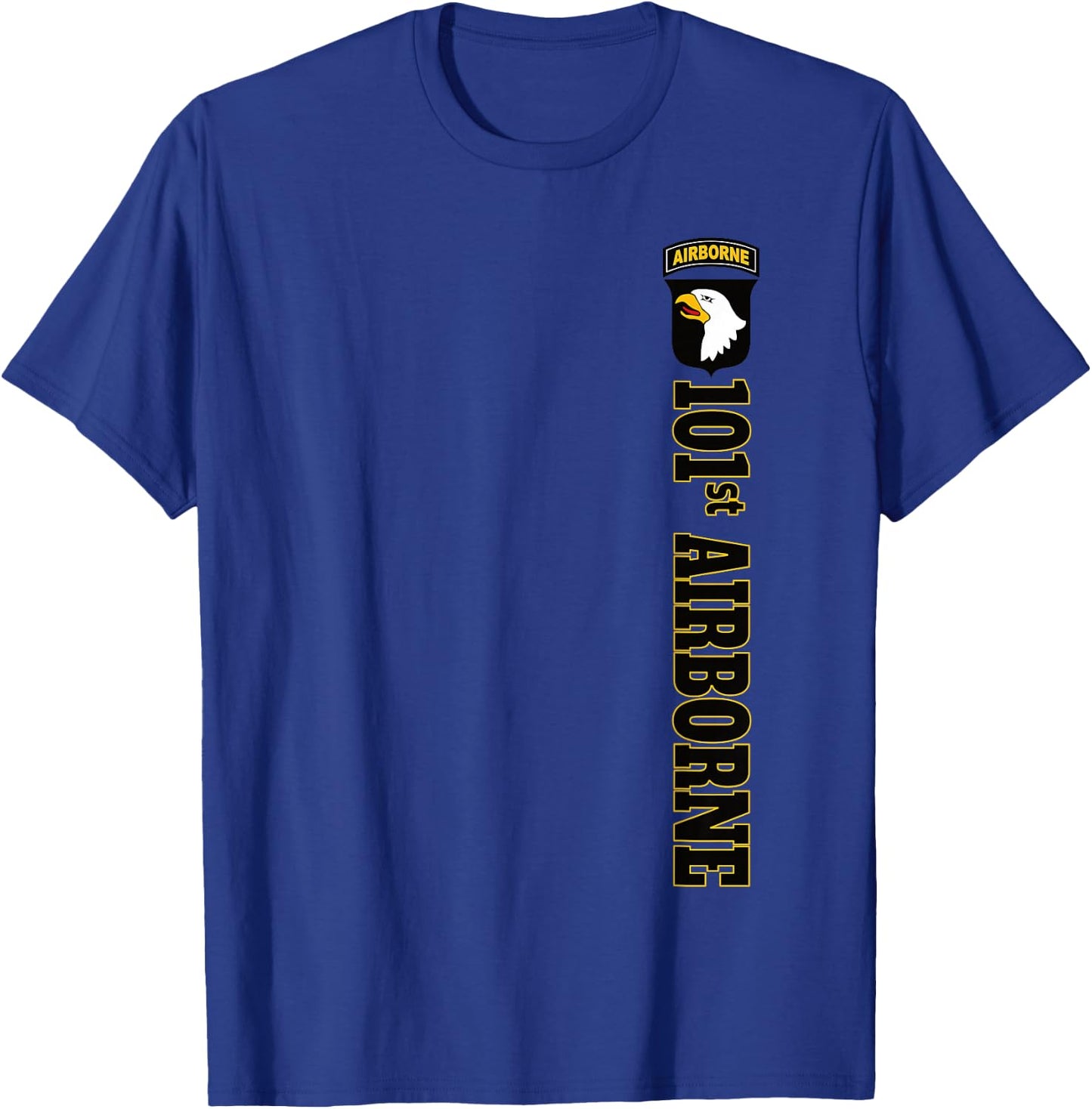 US Army 101st AIRBORNE Division Color Patch T-Shirt - T-Shirt | Royal