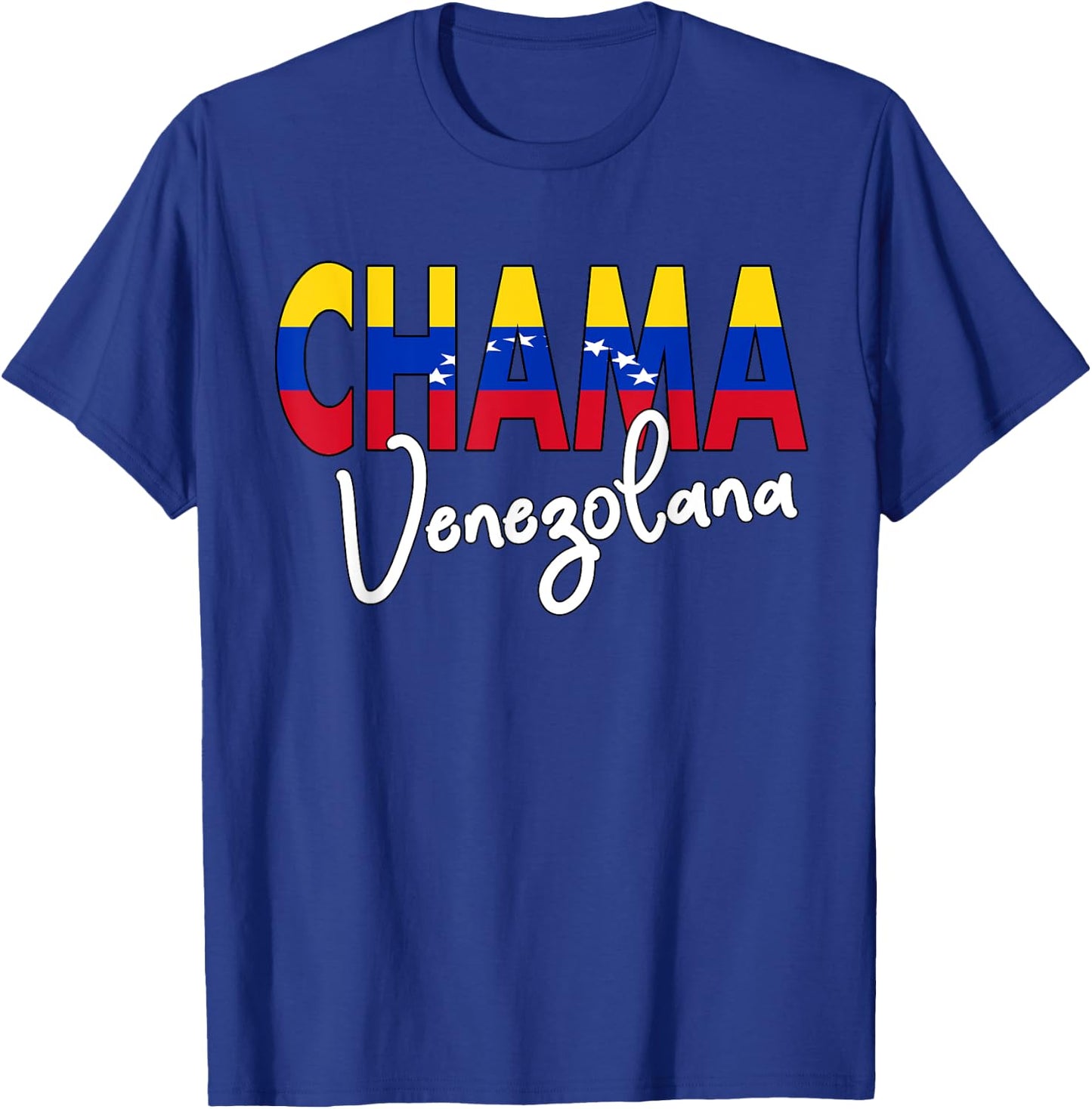 Artistic Design Chama Venezolana Flannel Flag Venezuela T-Shirt - T-Shirt | Royal